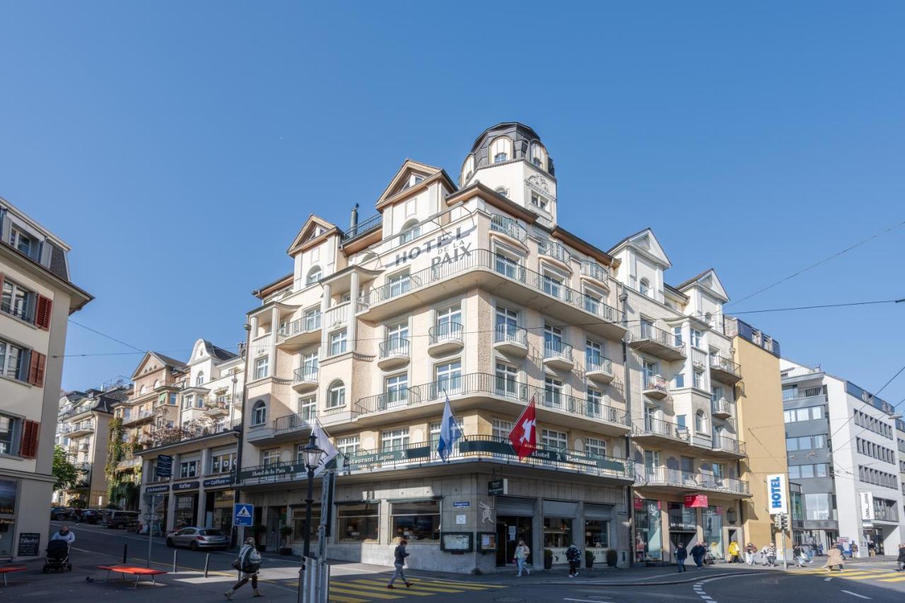 Hotel De La Paix Luzern Eksteriør bilde