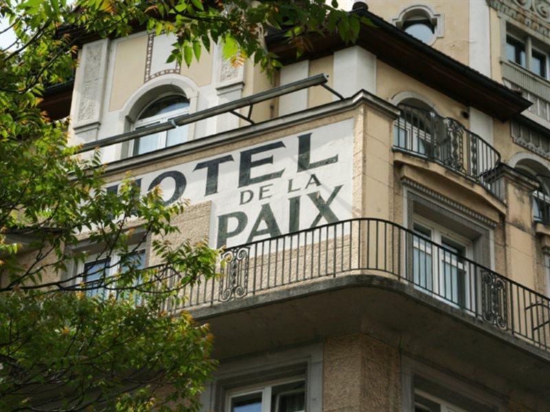 Hotel De La Paix Luzern Eksteriør bilde