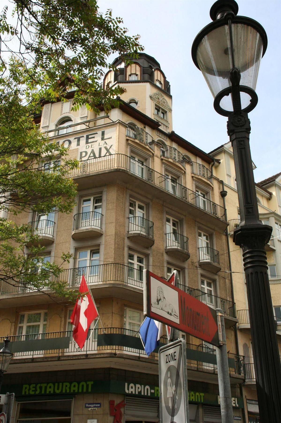 Hotel De La Paix Luzern Eksteriør bilde