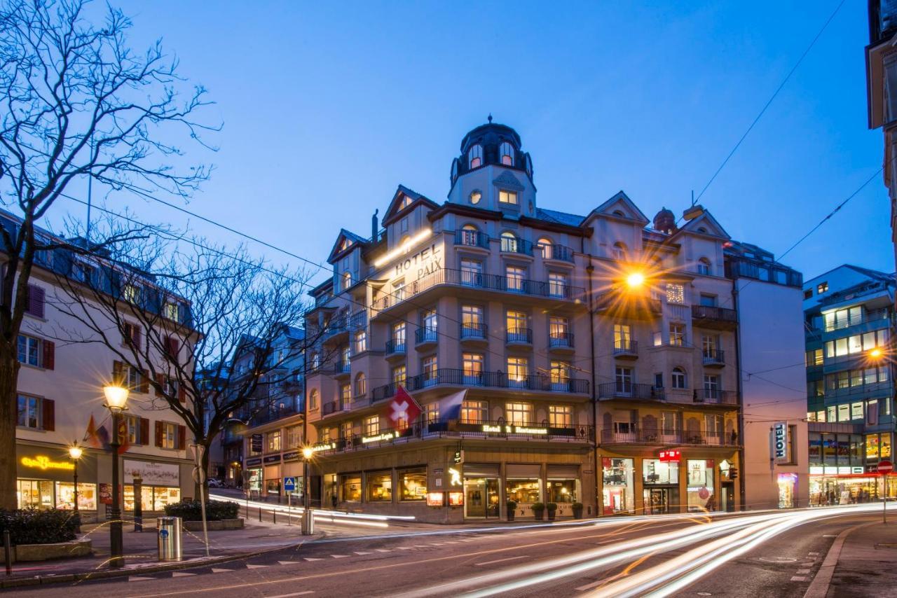 Hotel De La Paix Luzern Eksteriør bilde